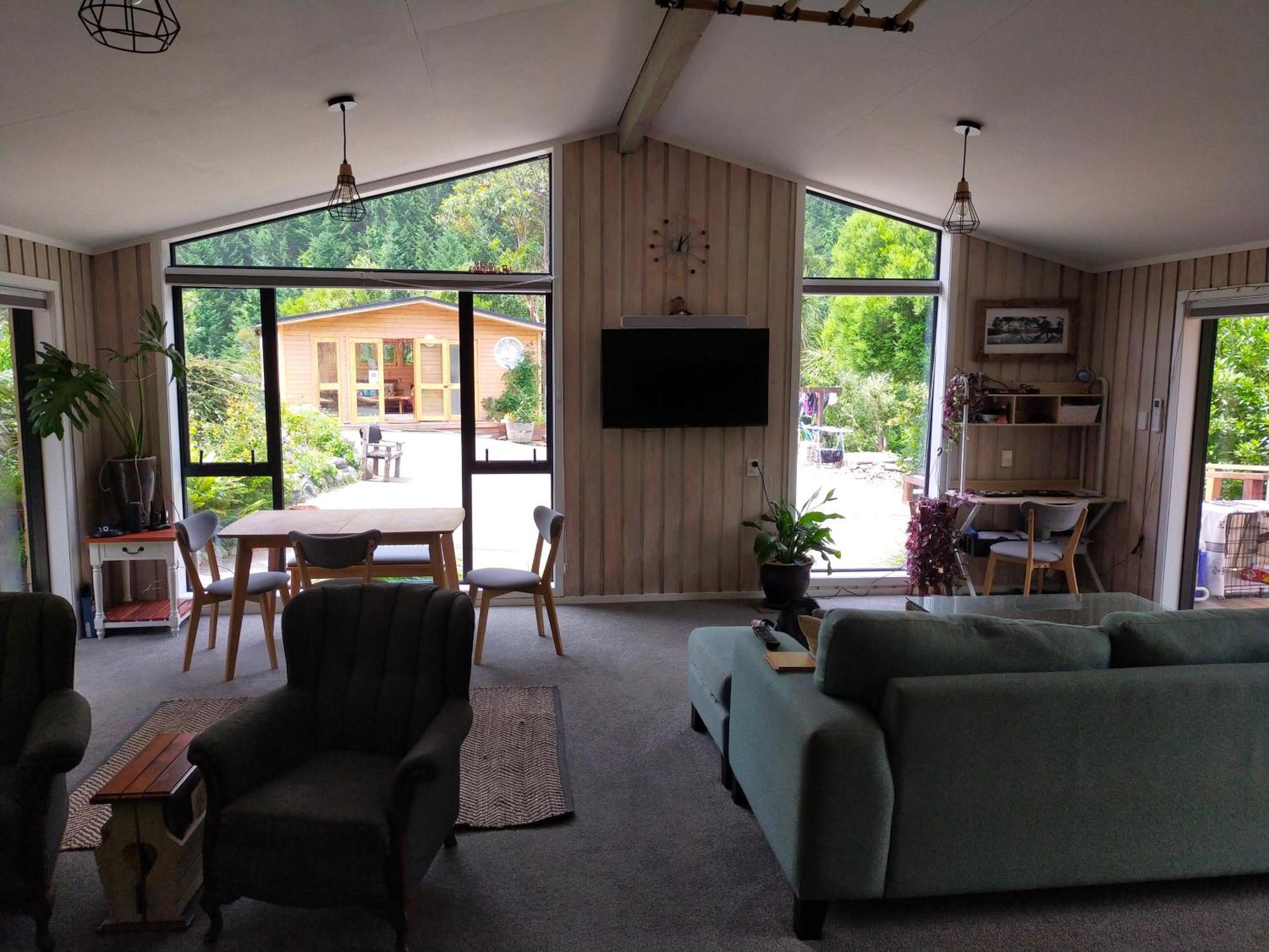 Maitai Whare Iti - Adventure Cabins & House Nelson Exteriér fotografie
